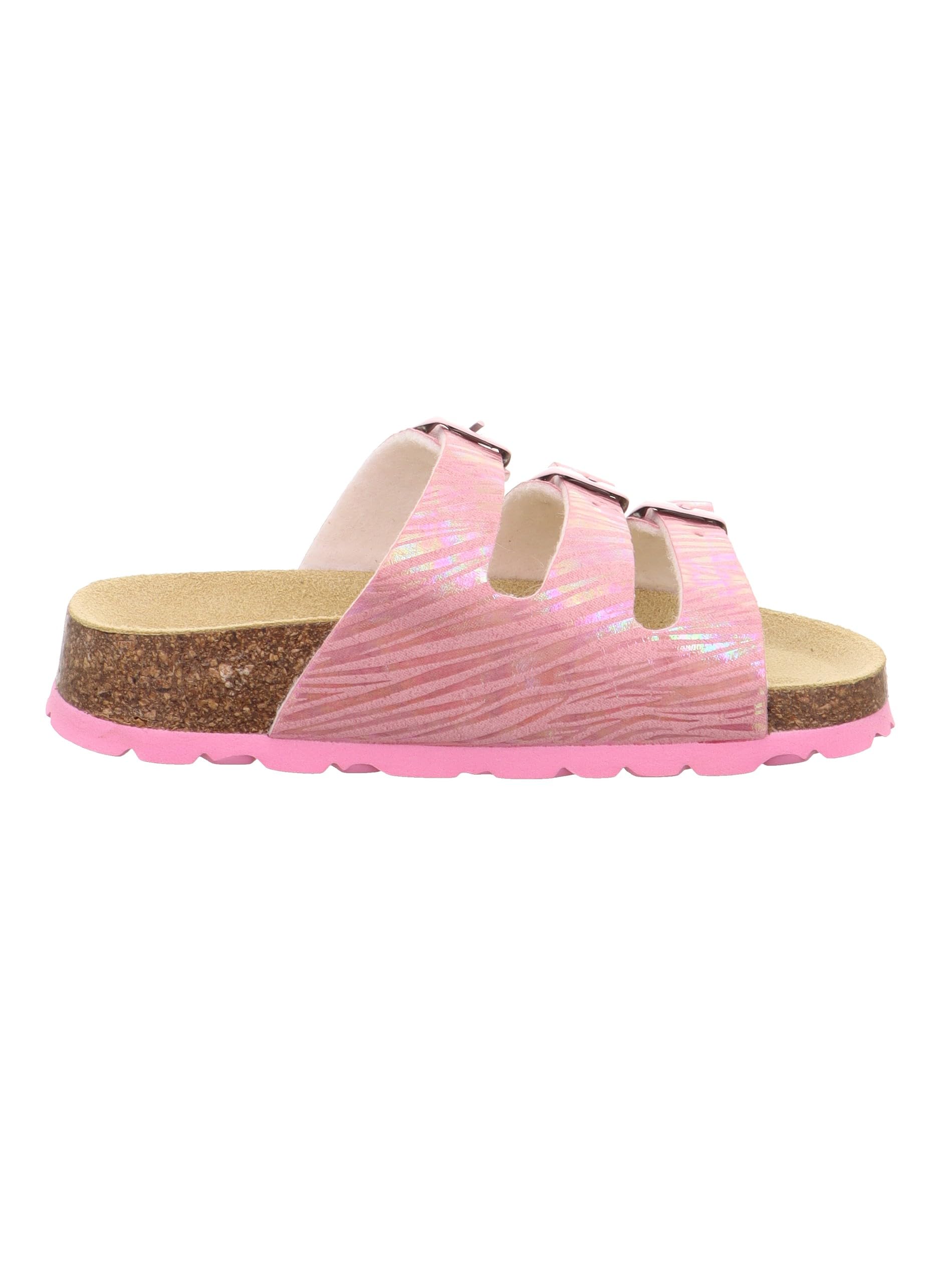 Superfit Mädchen FUSSBETTPANTOFFEL Rosa 5660 – Ansicht 5