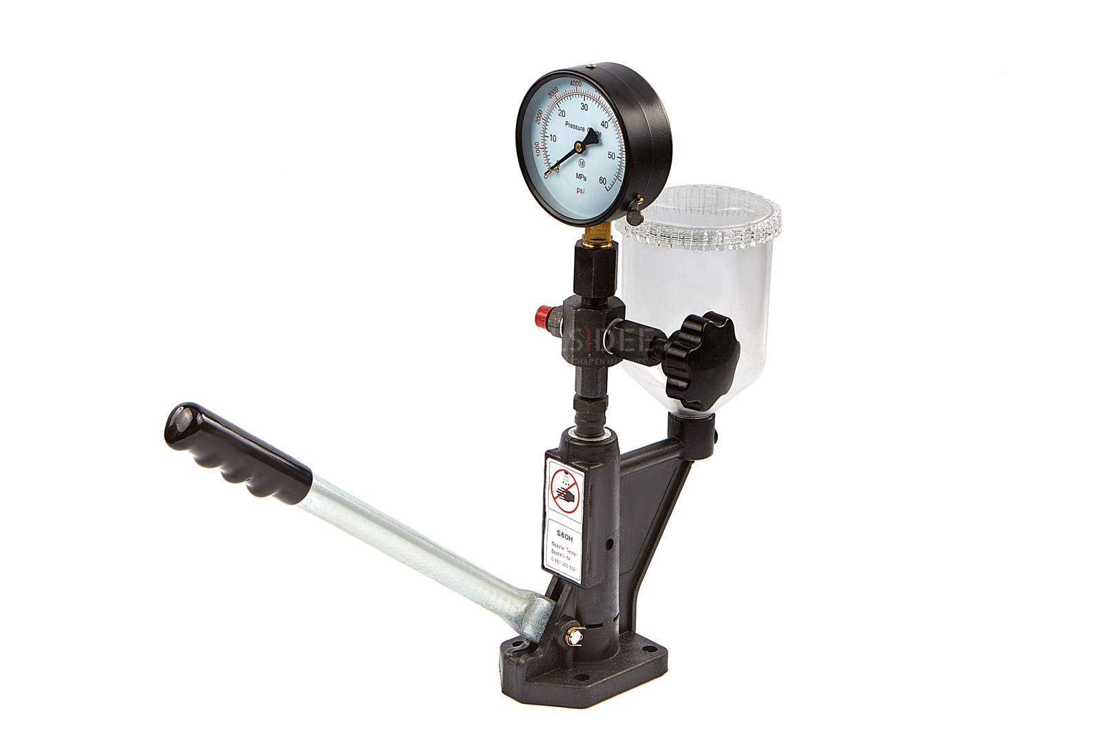 HBM probador de inyector de Diesel de 600 Bar