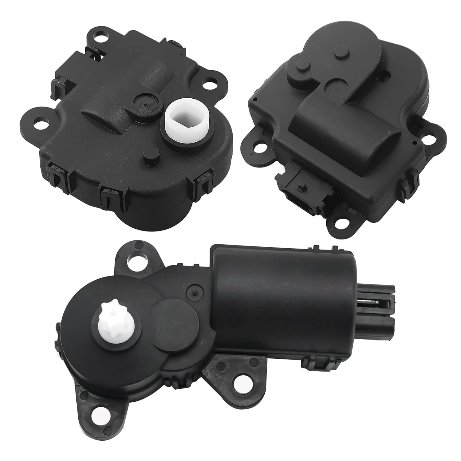 3Pcs 604-108 604-134 HVAC Blend Door Actuator, Passenger Side Driver Side HVAC Blend Door Actuator Replacement for Buick Lacrosse 2005-2009 Replacement for Cadillac XLR XLR-V 1573517