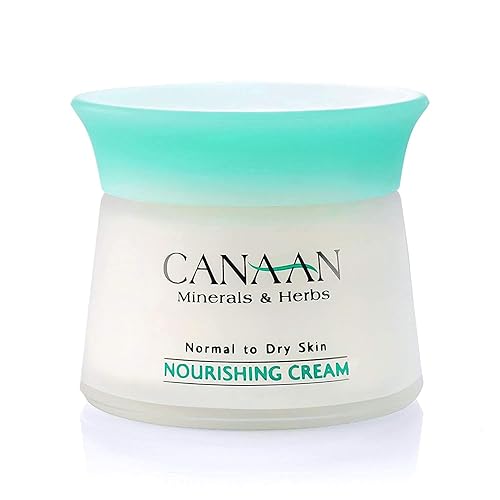 CANAAN Crema facial antienvejecimiento - Crema nutritiva del mar muerto para piel normal a seca, 1.7 onzas líquidas 1.7 fl oz - Consigue una piel