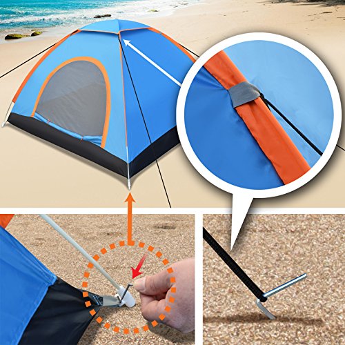 Carpa para camping pop up BenefitUSA 3-4 personas miniatura 7
