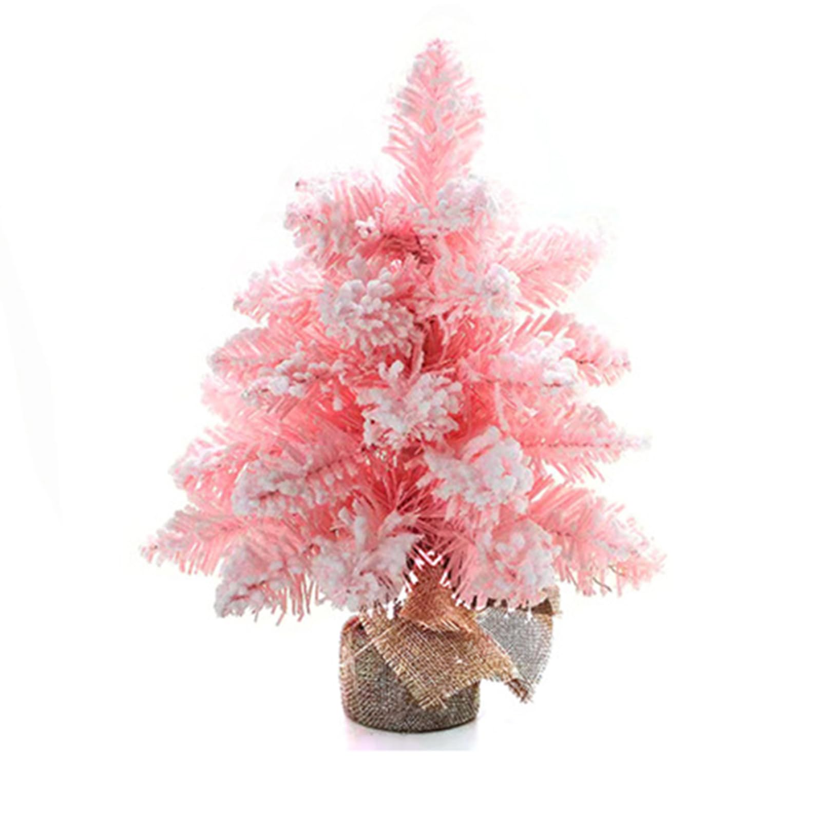 Albero di Natale decorativo, facile da montare, adatto per feste, carnevali, casa, ufficio,Albero Natale Artificiale Sottile a Metà e Supporto Rosa 150 cm