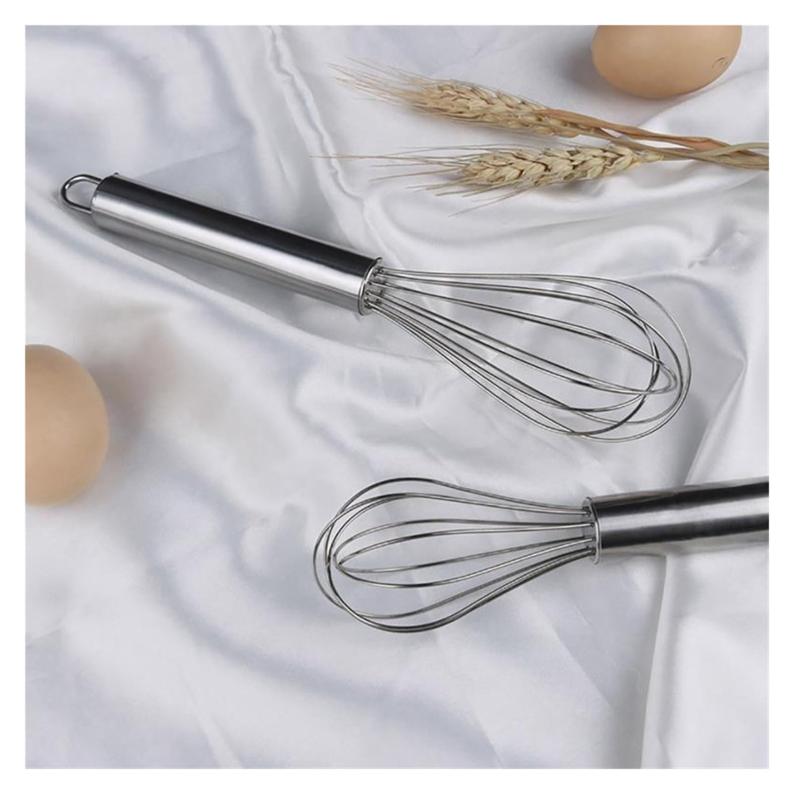 Mélangeur de beurre et de lait en acier inoxydable, ustensiles de cuisine, batteur à œufs en ballon, accessoires de cuisine manuels (couleur : XL) (V7 V8 V10 V11 V12 V15)