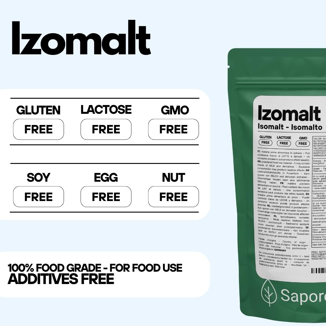 SaporePuro IZOMALT w proszku 250 gr
