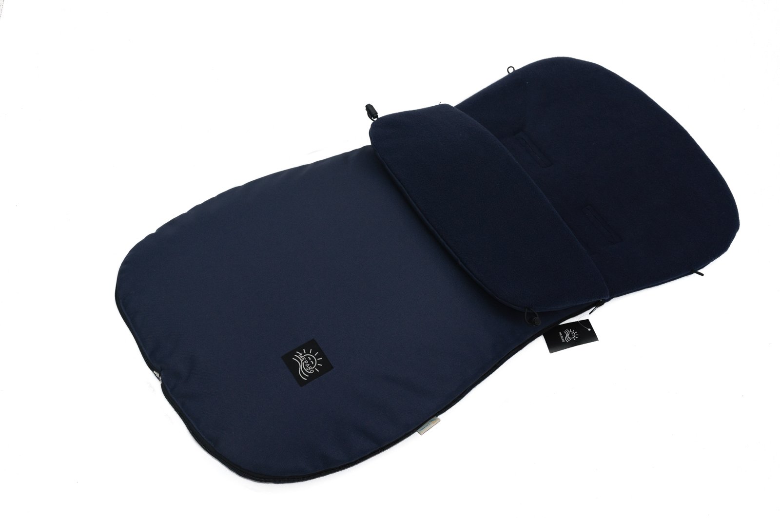 Universal FOOTMUFF Cosy Toes Baby Buggy Stroller Pushchair PRAM Liner Luxury (Navy)