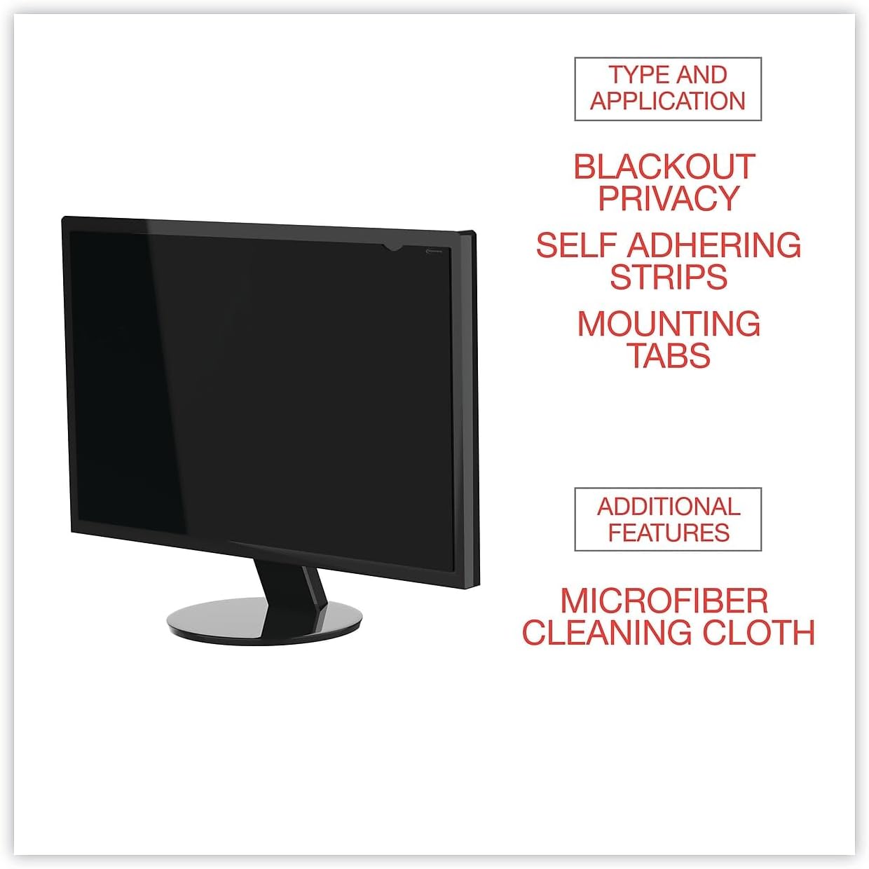 IVRBLF24W - Blackout Privacy Filter for 24 Widescreen LCD