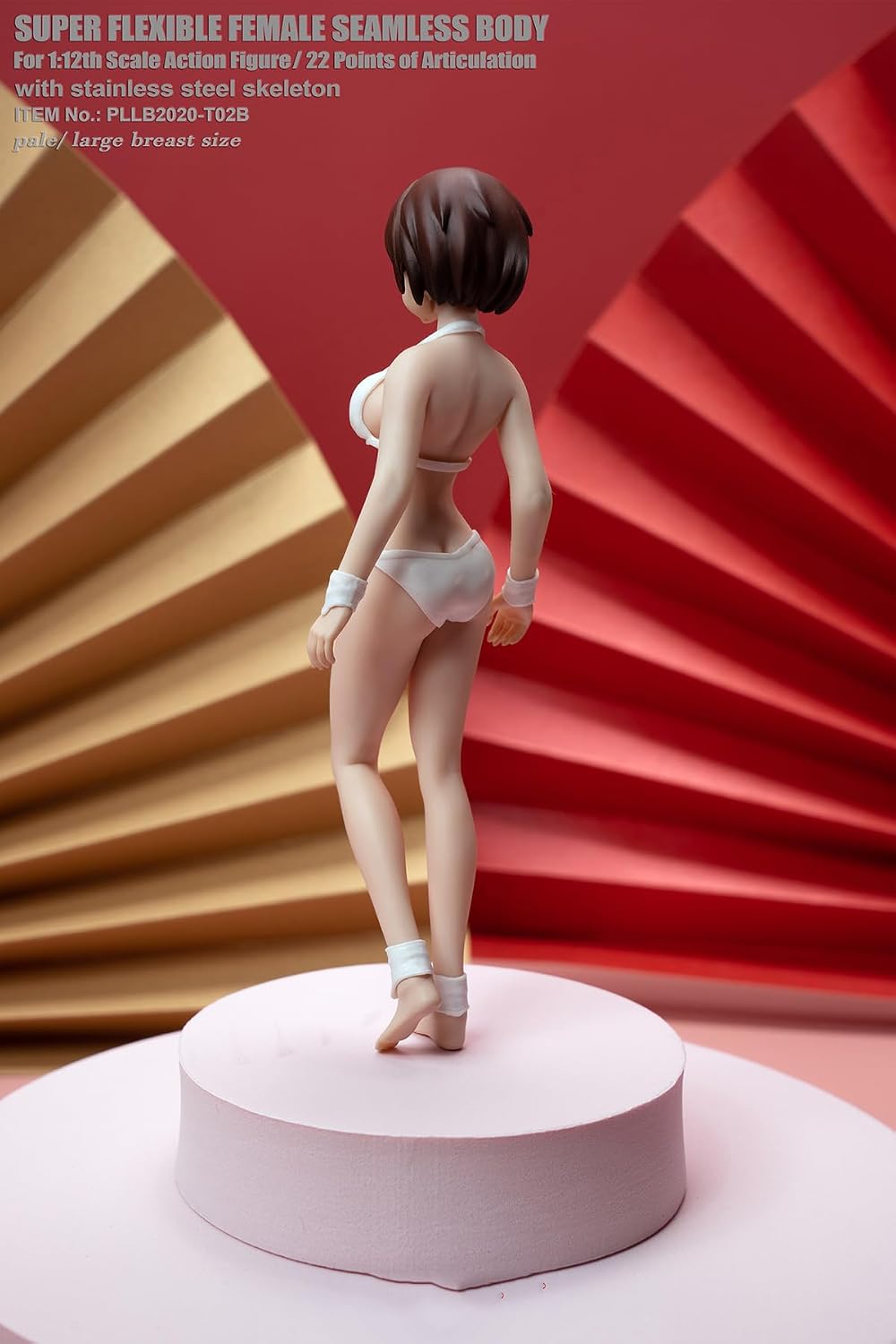 Fremego 1/12 Scale Female Figure 6inch Female TBLeague Super Flexible Pale Skin Charming Body Type Anime Girl Large Bust Miniature Action Figure T02B