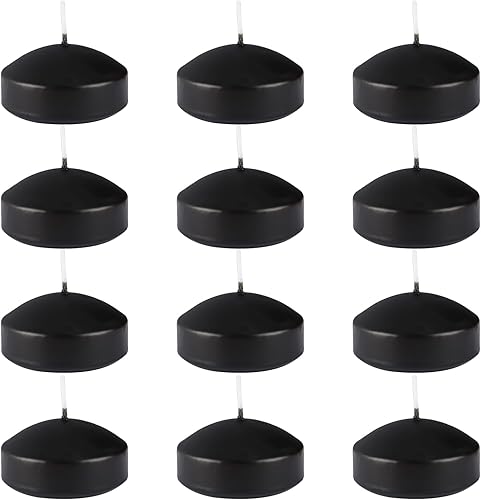 Miniatura 8 de 24 velas flotantes blancas a granel, velas de té sin perfume de 2 pulgadas, para decoraciones románticas de bodas, centros de mesa de piscina,