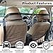 DvBCNMe Hundenetz Auto Kofferraum, 75 X 115 cm Trennnetz Für Hunde Im Auto Mit 4 Eisenhaken, Hundegitter Auto Kofferraum, Sicherheitsnetz Für Haustiere, Ideal Für Reisen Mit Hund