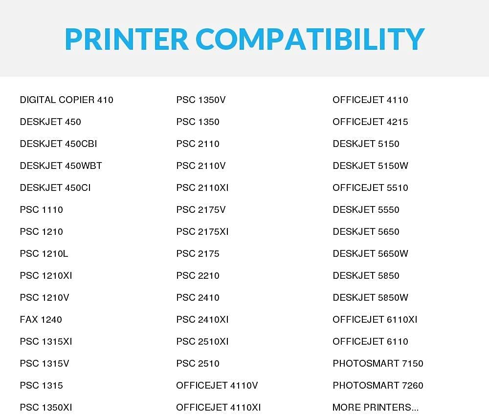 SPEEDYINKS Remanufactured Toner Cartridge Replacement for HP 56 (Black, 4 Cartridge Pack) See List of Compatible HP DeskJet, Digital Copier, OfficeJet PSC and PhotoSmart Printers