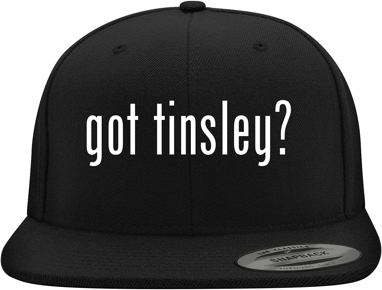 got Tinsley? - Yupoong 6089 Structured Flat Bill Hat | Trendy Baseball Cap for Men and Women | Modern Cap in Snapback Closure