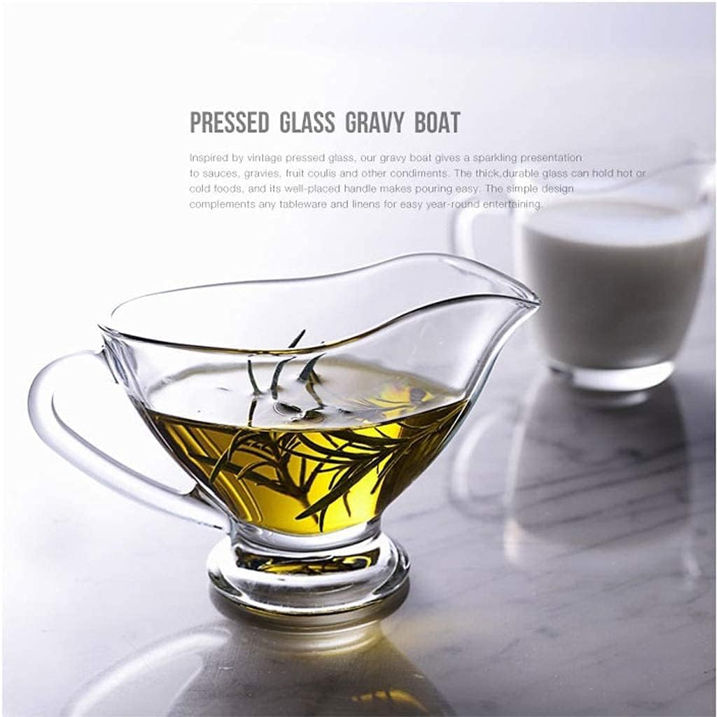 Milk Frother Cup Milk jug decor Small Glass Creamer,Coffee Milk Creamer Pitcher/Serving Pitcher/Sauce Pitcher/Milk Creamer Jug for Kitchen mini Milk jug (Size : L)