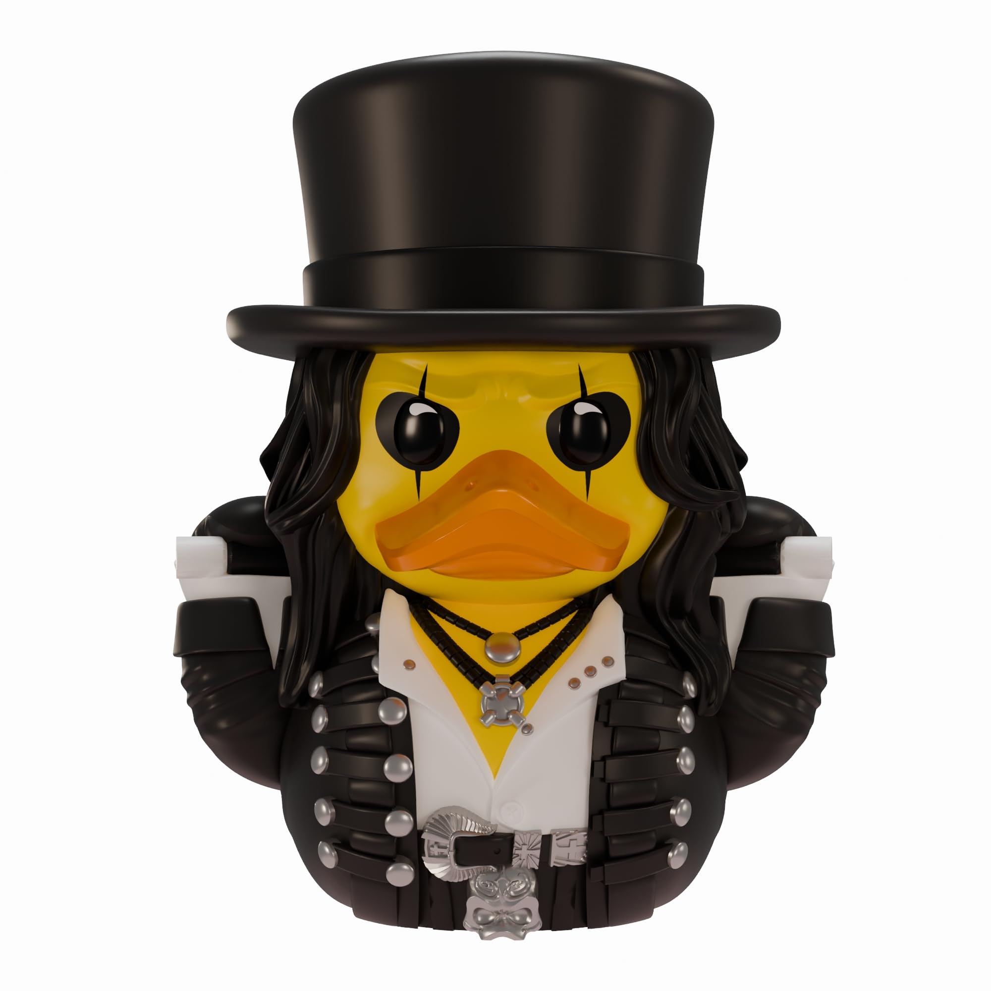 TUBBZ Collectors Edition: Alice Cooper Cosplaying Rubber Duck Vinyl Figure – Official Collectible for Fans of Alice Cooper