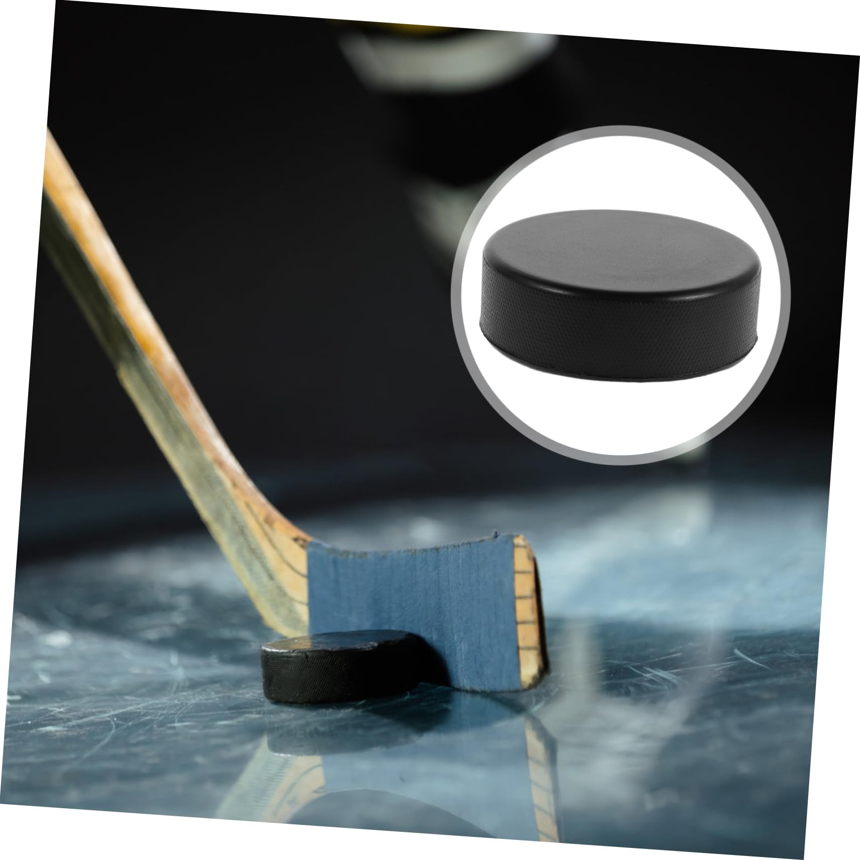 BESPORTBLE 20pièces Palets De Hockey sur Glace Légers pour Entraînement Et Jeux De Table pour Pratique Et Remplacement