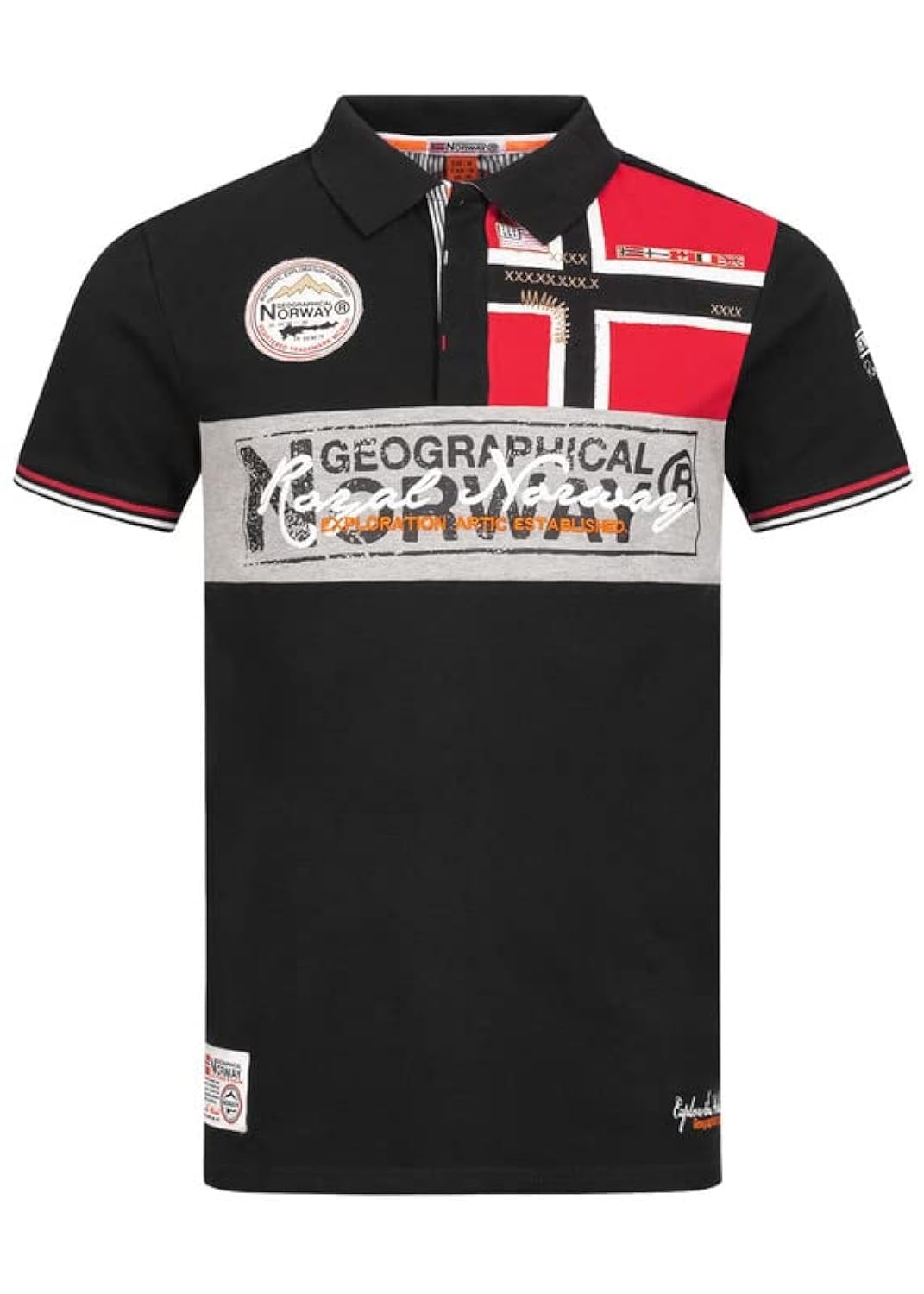 Polo Homme Geographical Norway Kidney casual chic manches courtes