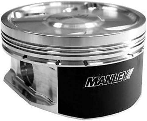 Manley 609000C-6 Juego de pistones (93-98 Toyota Supra Turbo (2JZGTE) 3.386in STD Bore 91 plato con anillo), 1 paquete