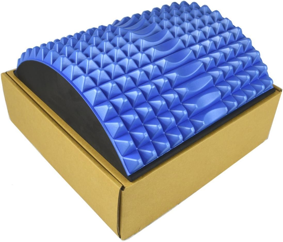 Back Stretcher Lumbar Support with Acupressure Massage Points