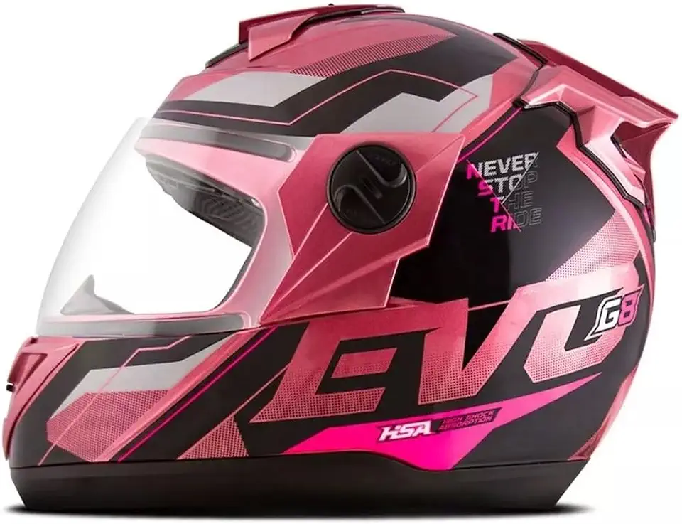 CAPACETE FECHADO PRO TORK EVOLUTION 788 G8 EVO BRILHANTE PINK TAM. 58