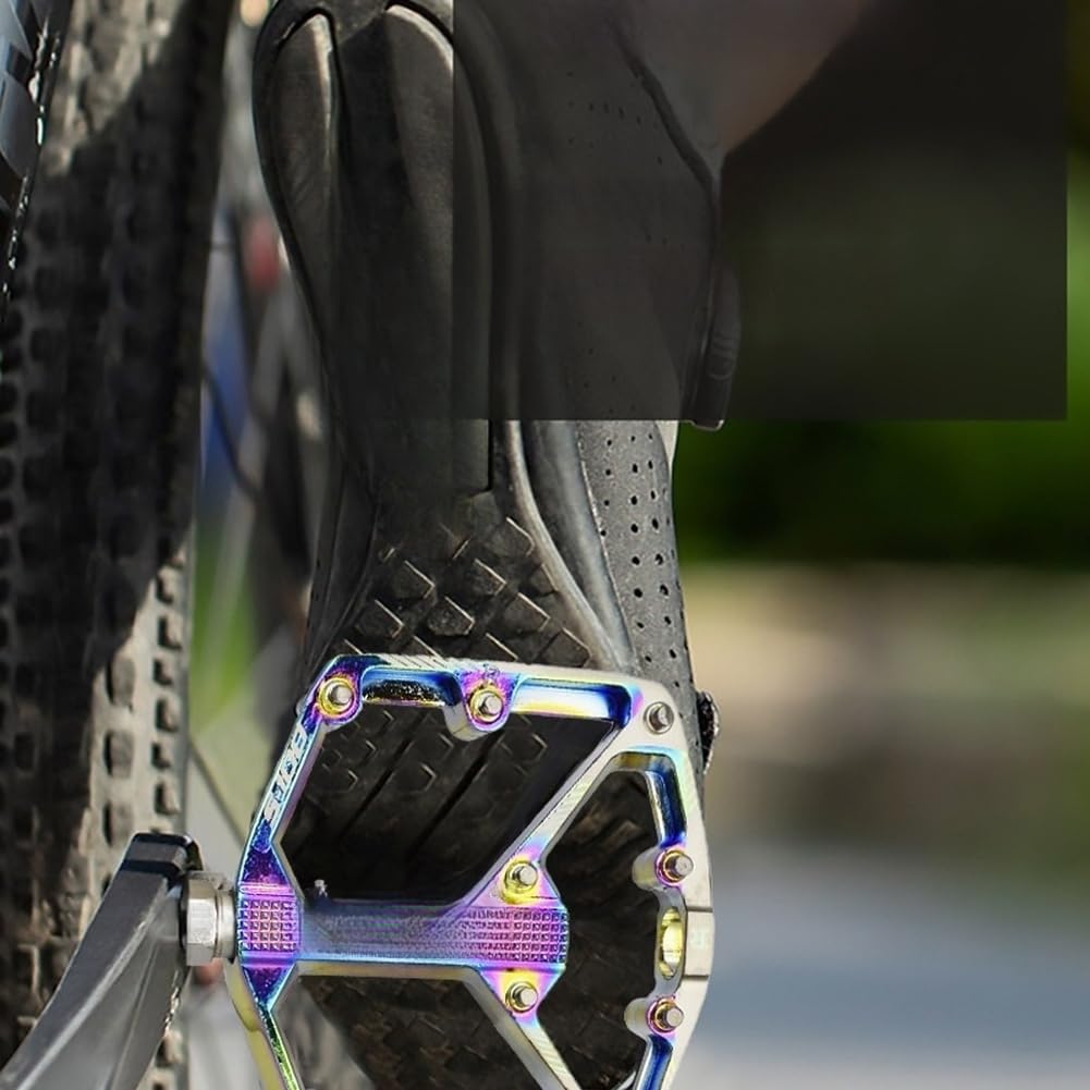 Pedali per bicicletta in lega 9/16" CNC antiscivolo con ampia piattaforma