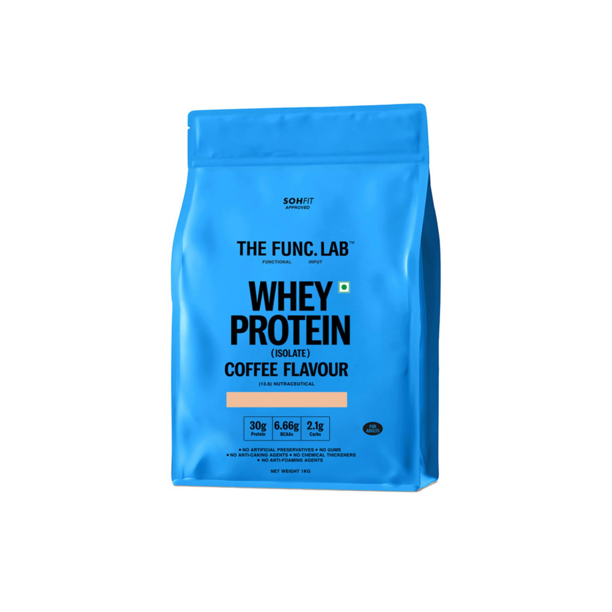 The Func. Lab Whey Protein Isolate - Unflavored | 500g | Grass‑Fed, 30g Protein, 6.95g BCAA per Scoop | High Protein Supplement for Muscle Growth, Digestion and Absorption Support — Amazon image 15