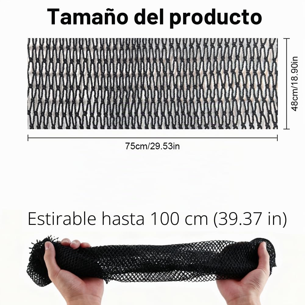 Exfoliante Esponjas Africanas, Esponja de Red Africana con Cordón, Esponja de Baño Larga de Secado Rápido, Mucha Burbuja, Red de Nailon Africano para el Baño y La Exfoliación Diarios(Negro)