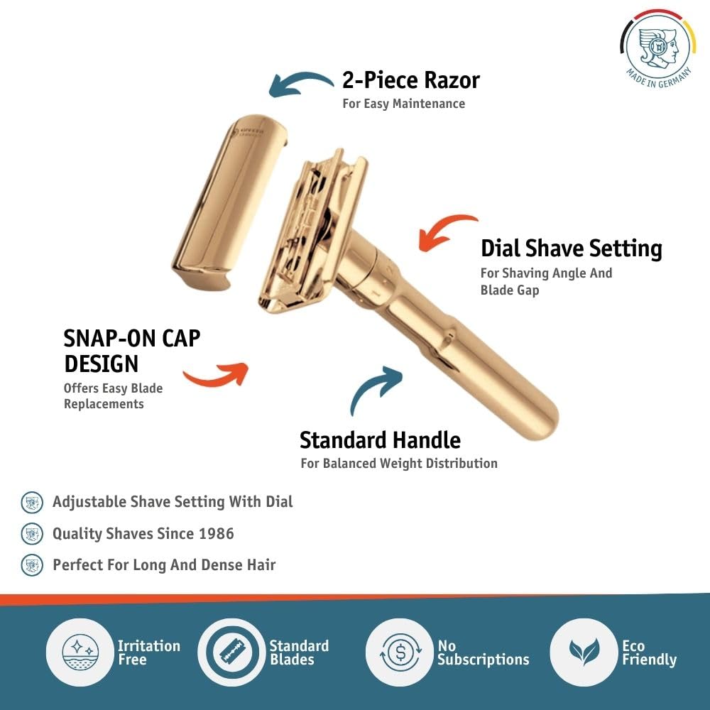 MERKUR FUTUR 700 Adjustable Double Edge Safety Razor