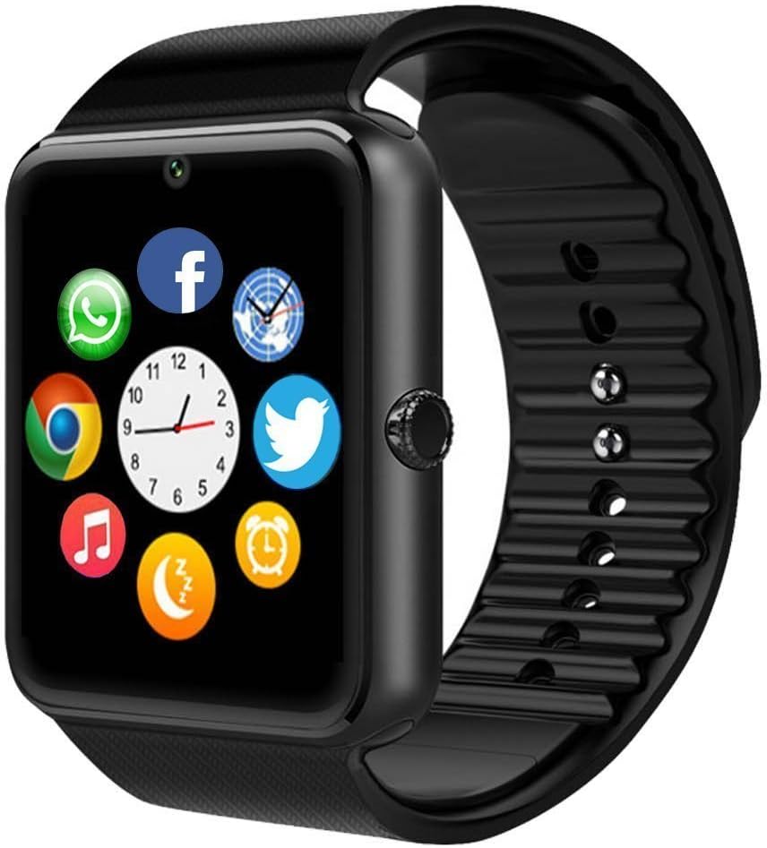 Smart Watch Smart Watch Bluetooth Smart Watch Fitness Band with 1.54 Inch Display, Pedometer, Sleep analysis, SMS Facebook Vibration for Android Smartphones