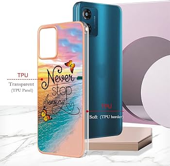 SEAHAI Case For Motorola Moto E13, Ultra Thin Shockproof Silicone Gel - View #5