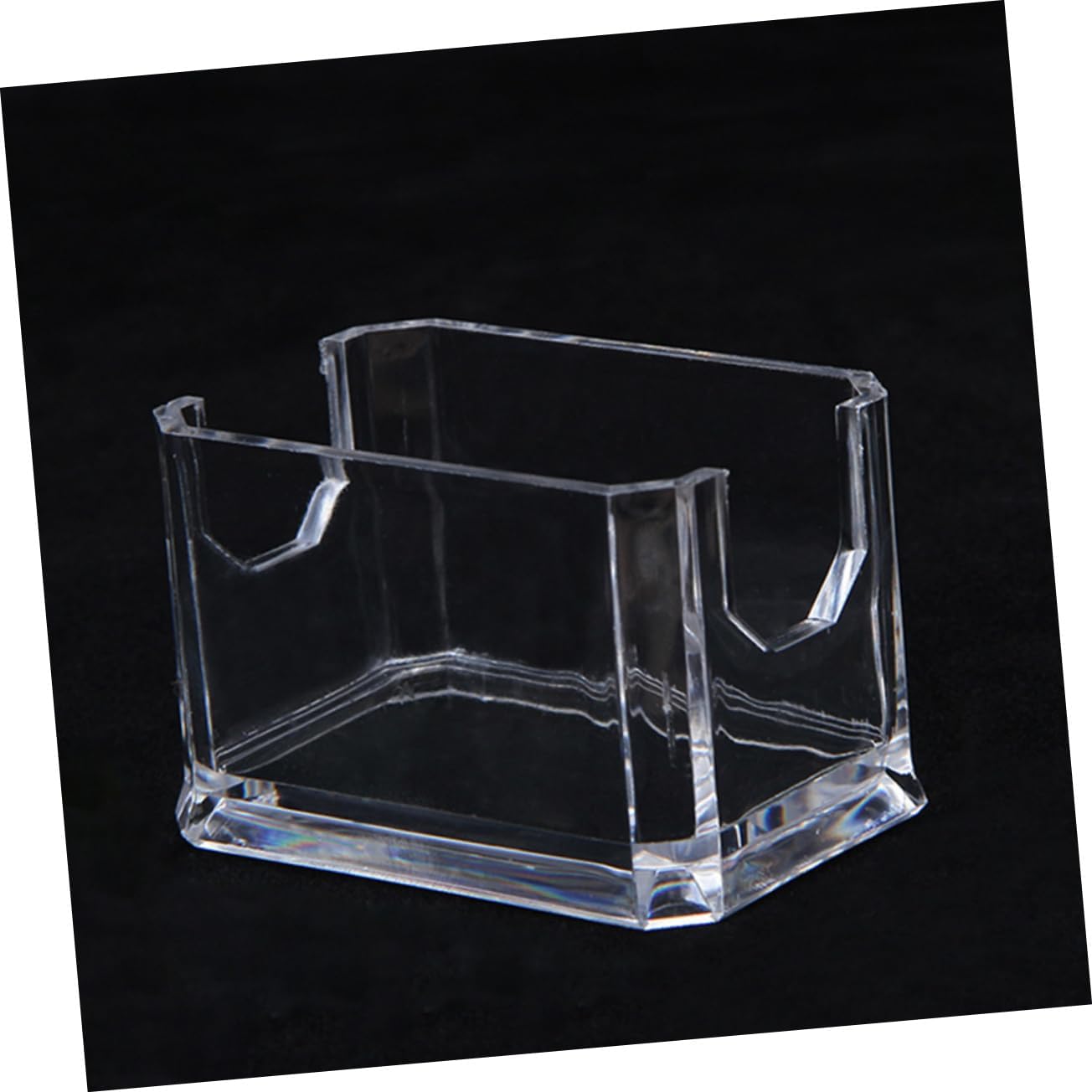 6pcs Coffee Bag Organizer Acrylic Storage Box for Sugar Packets Tea Bags and Coffee Versatile Kitchen and Office Essential