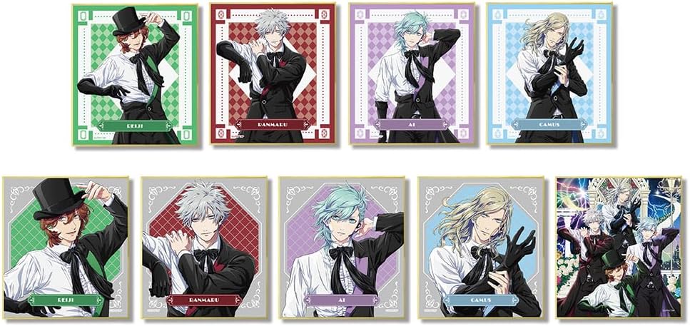 TMAN-U001-m99 Taboo Night XXXX Mini Color Paper Trading Box, 9 Pieces