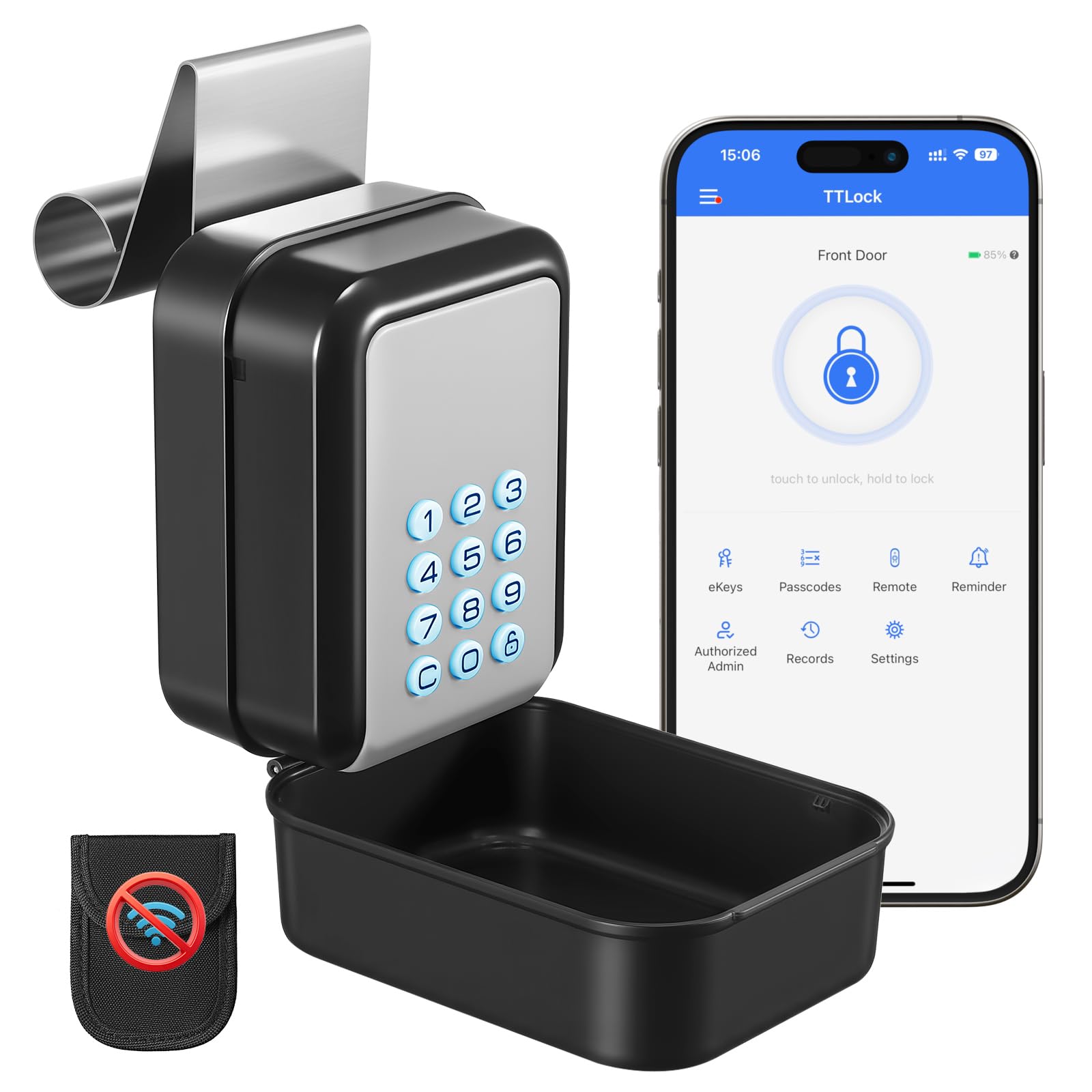 Photo 1 of Thlevel Smart Car Key Lock Box