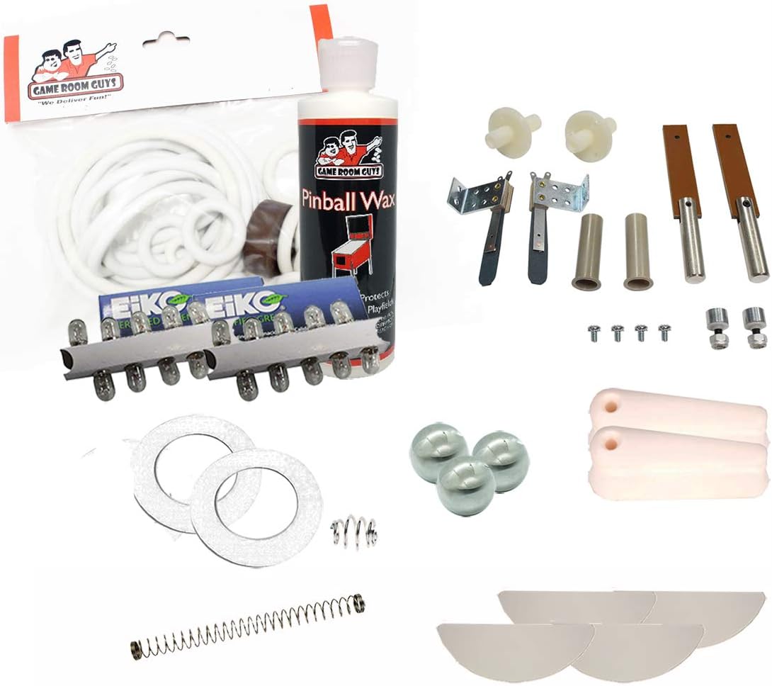 Game Room Guys 1971 Gottlieb Galaxie Pinball White Premium Maintenance Kit