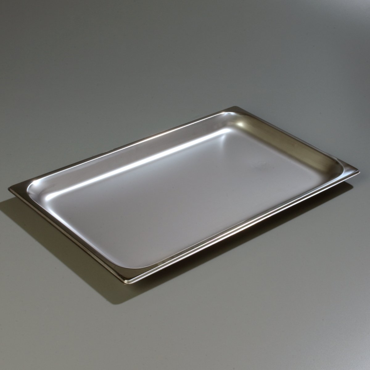 Carlisle FoodService Products DuraPan Food Pan, Full Size Stainless Steel Container for Storing and Serving Food in Commercial Kitchen, 3.6 Qt, 6 Count