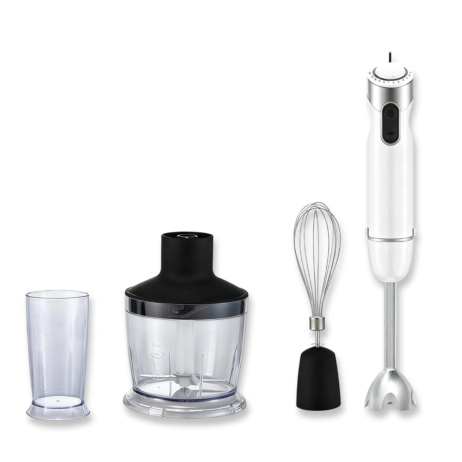 Licuadora de mano para preparar batidos saludables y purés de bebé