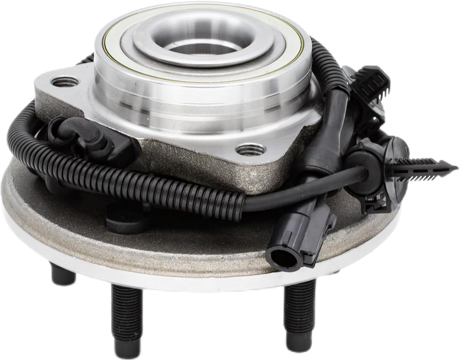 515050 Front Wheel Hub Bearing Assembly Compatible with Ford Explorer 2002-2005, Lincoln Aviator 2003-2005, Mercury Mountaineer 2002-2005, with ABS, 5 Lugs