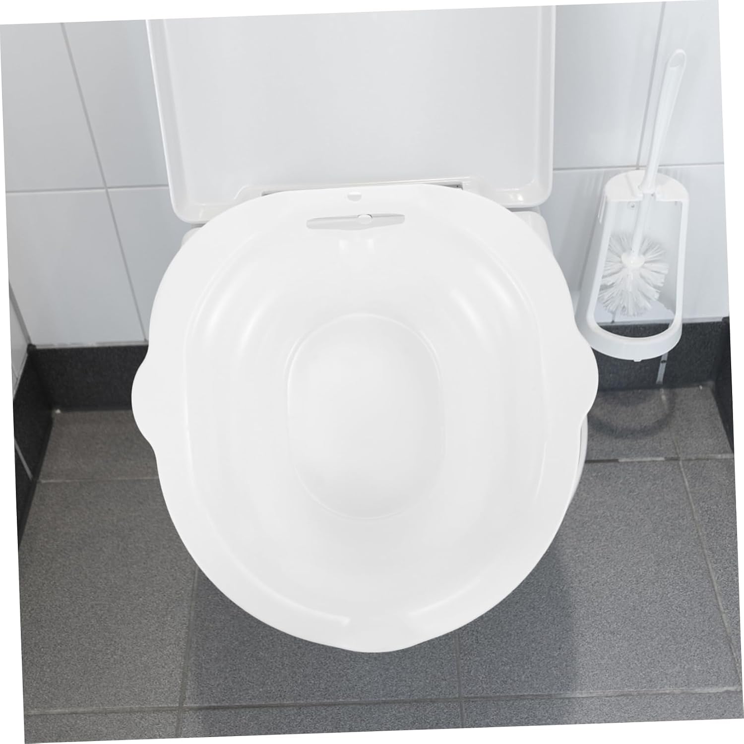 Sitz Bath Basin for Women Postpartum Relief and Hemorrhoids Care Easy to Use Over Toilet Sitz Bath Sturdy Pp Material Comfortable Soaking Space for Recovery