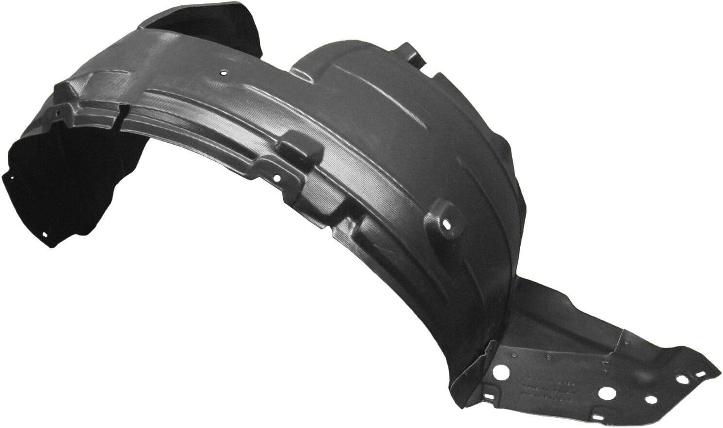 Parts N Go 2010-2012 Sentra Front Fender Liner Passenger Side Right Hand RH Splash Guard - NI1249132, 63842ZT50A