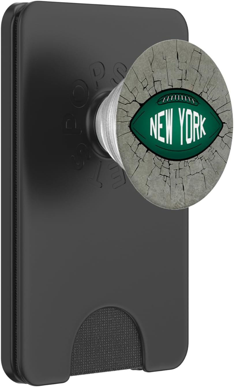 Mean Green New York Football - Sports Fans PopSockets PopWallet for MagSafe