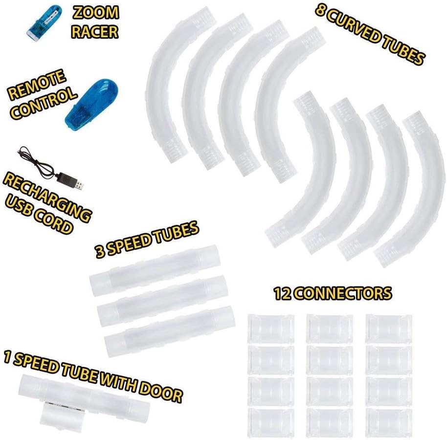 Switch Adapted Race Tube Car with Track | Adaptive & Special Needs Device