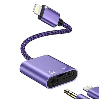 変換アダプタ— iPhone 音楽充電 イヤホン5色CF rainbowtech_x1060001set