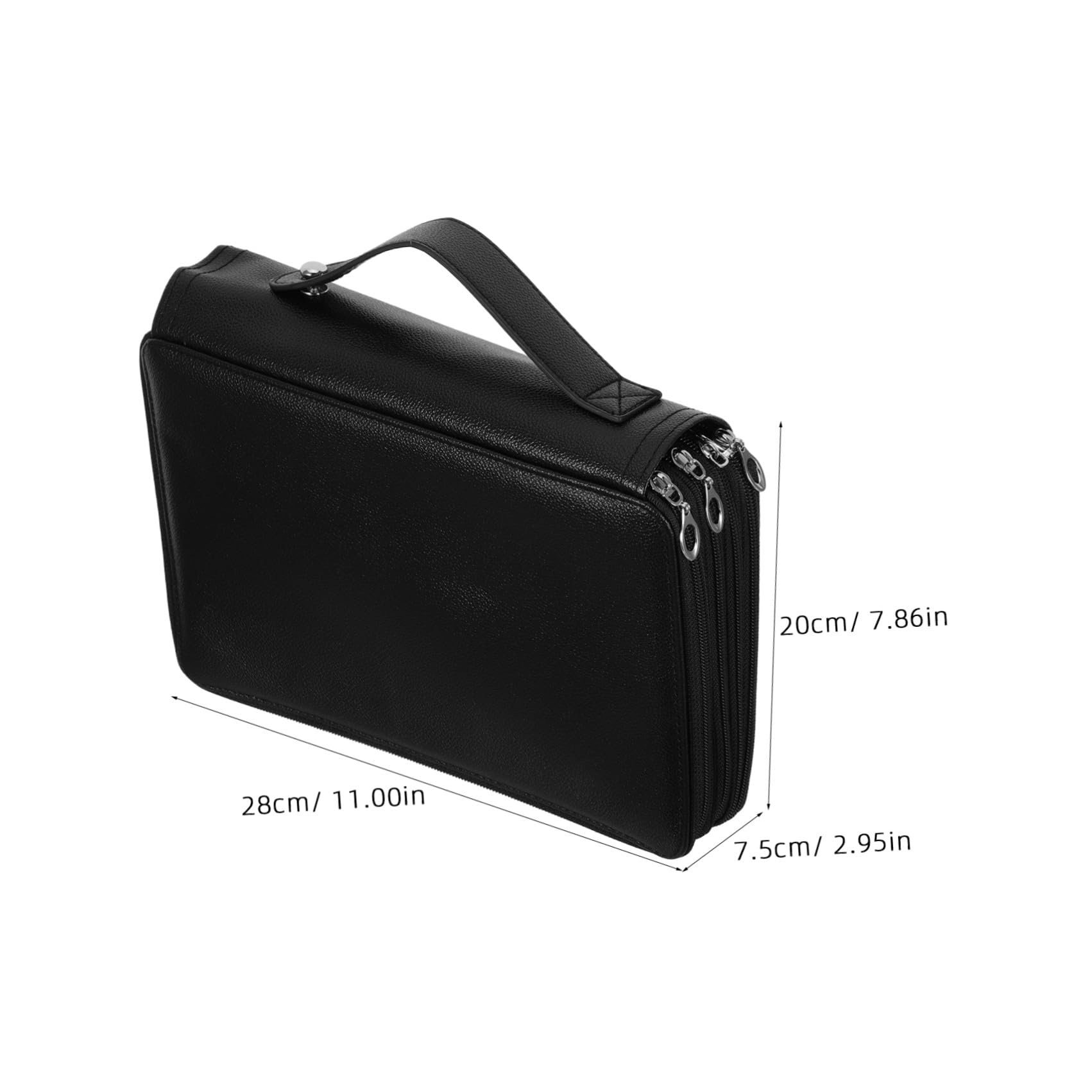 COHEALI Astuccio con Grande Capacità, Struttura a 4 Strati con 200 Scomparti, Organizzatore Resistente Oxford e Pvc per Ufficio e Artisti