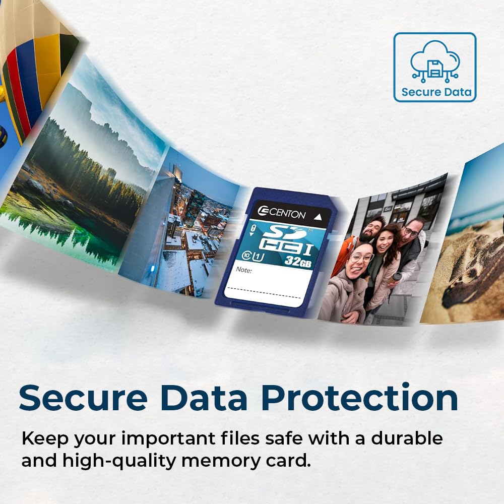 Centon MP Essential SDHC Card – UHS1, 32 Go, Bulk, S1-sdhu1–32 G-5-b