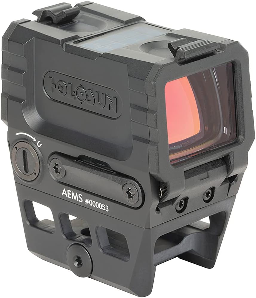 Red Multi-Reticle, 7075 Aluminum, Enclosed, Solar Sight