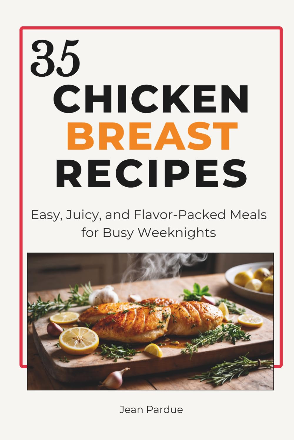 35 Chicken Breast Recipes: Easy, Juicy, and Flavor-Packed Meals for Busy Weeknights with Meal Planning Pages, Cooking Checklists, and Recipe Journaling Space