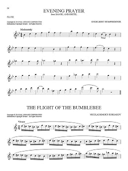 101 Classical Themes – Flute Sheet Music | Essential Repertoire for Flute Players | Solo Instrumental Folio with Classical Favorites