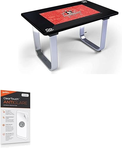 BoxWave Protector de pantalla compatible con la mesa de juego Arcade1Up Infinity (24 pulgadas), ClearTouch antirreflejos (paquete de 2), película