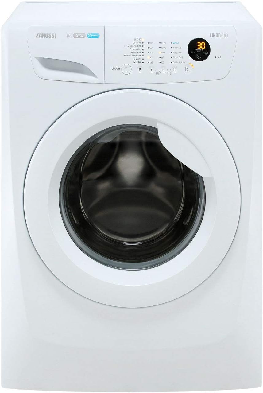Zanussi Lindo300 ZWF81463W 8Kg Washing Machine with 1400 rpm - White