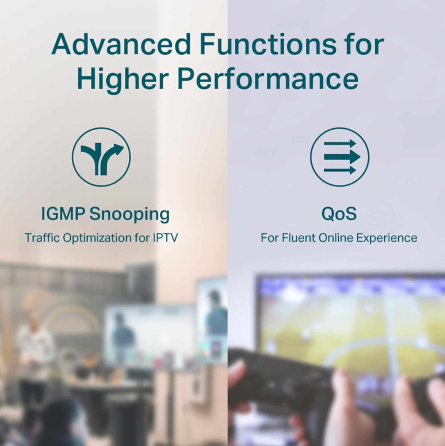 TP-Link 5 Port Gigabit PoE Switch | 4 PoE+ Port @65W | Easy Smart | Plug & Play | Limited Lifetime Protection | Shielded Ports | Support QoS, Vlan, IGMP and Link Aggregation (TL-SG105PE)