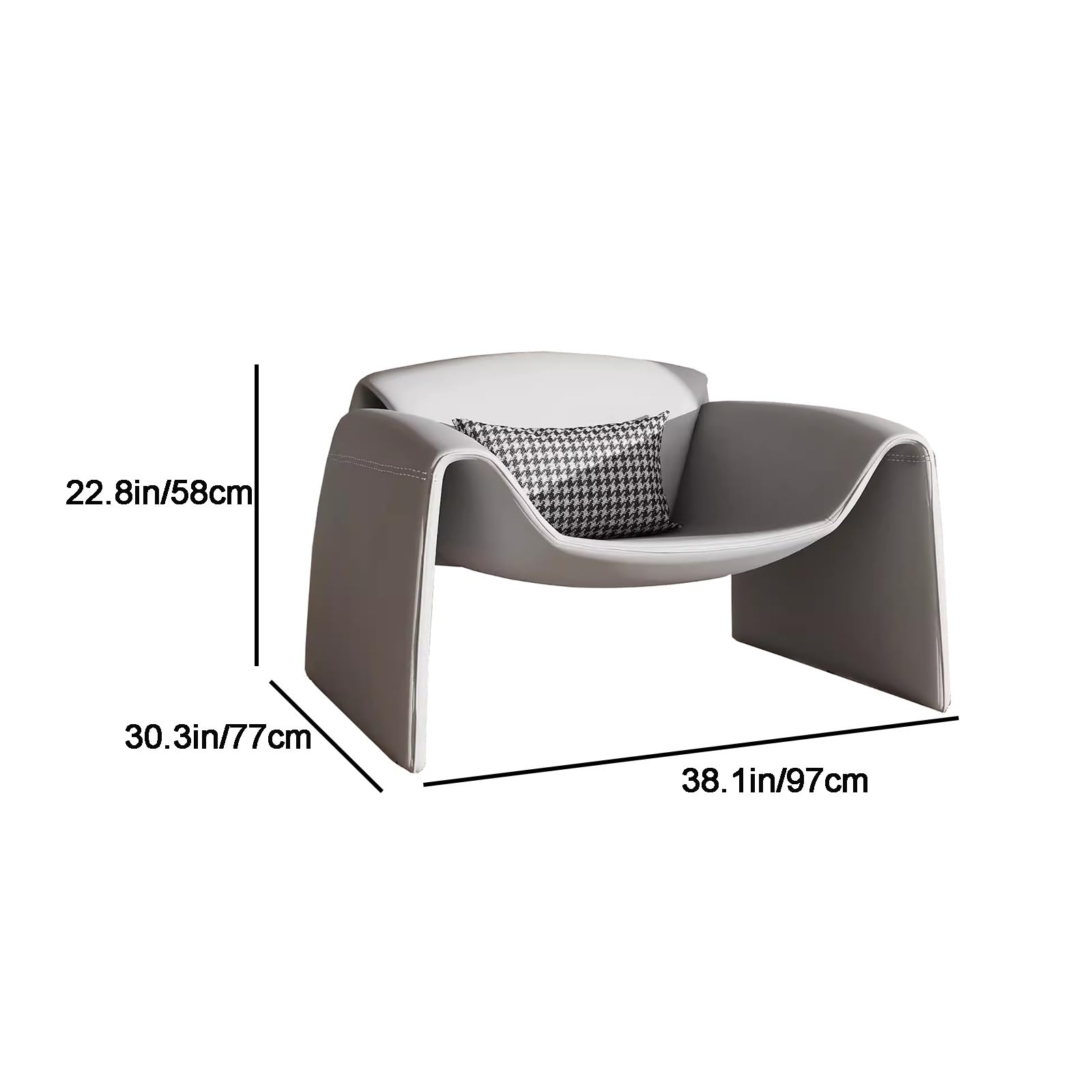 アームチェア　ローソファー Amazon｜ローソファー、モダンなアームソファチェア、シングルレイジー