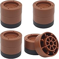 Vista 18 de Elevadores de Muebles Elevadores de Cama Negros de 2 pulgadas (Juego de 6), Elevadores de Cama de Servicio Pesado para Mesa, Sofá, Sillón